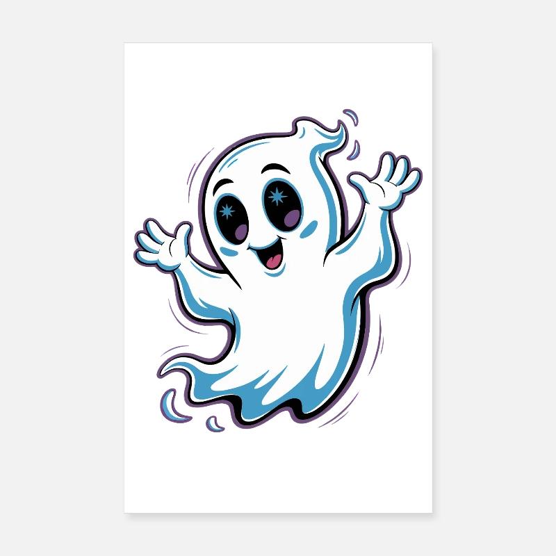 Design effrayant d’Halloween Poster 20 x 30 cm