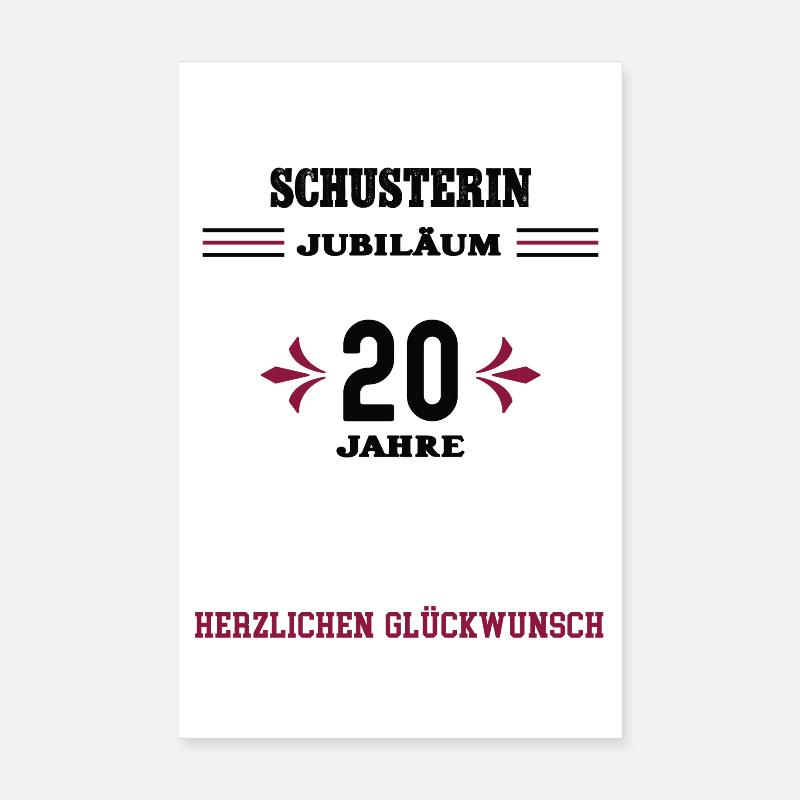 20e anniversaire de Shoemaker 20e anniversaire de Shoemaker Poster 20 x 30 cm