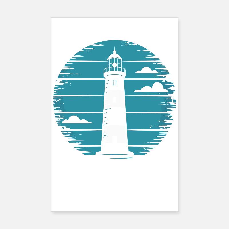 phare Poster 20 x 30 cm