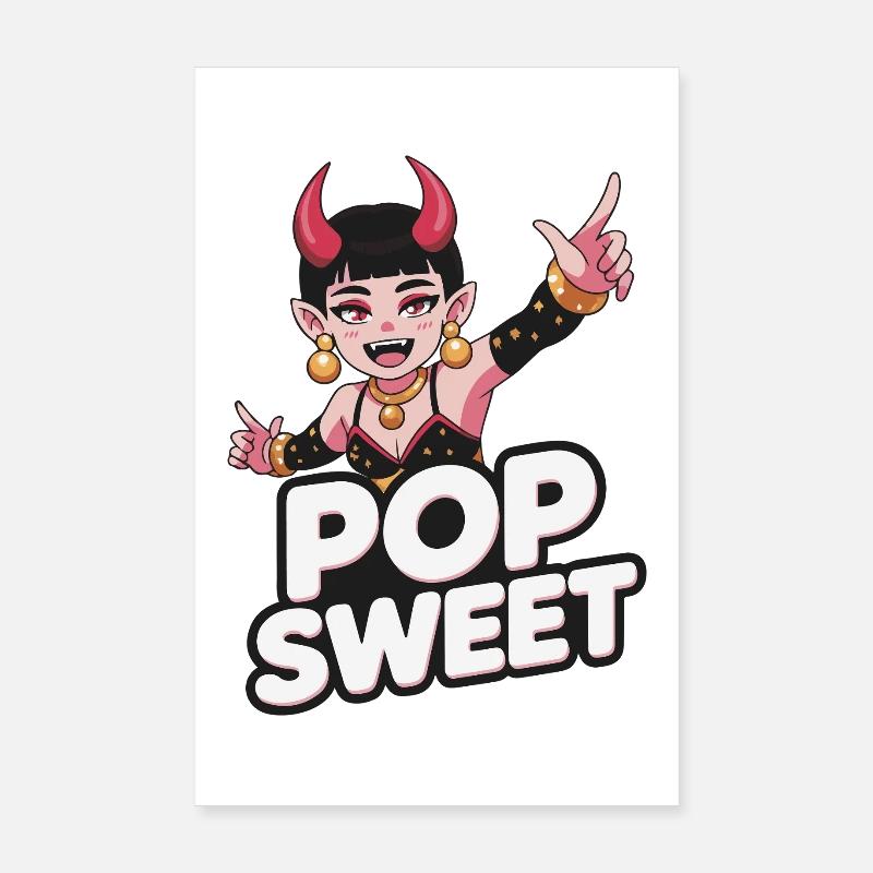 Pop Sweet Devilette Poster 8" x 12" (20x30 cm)