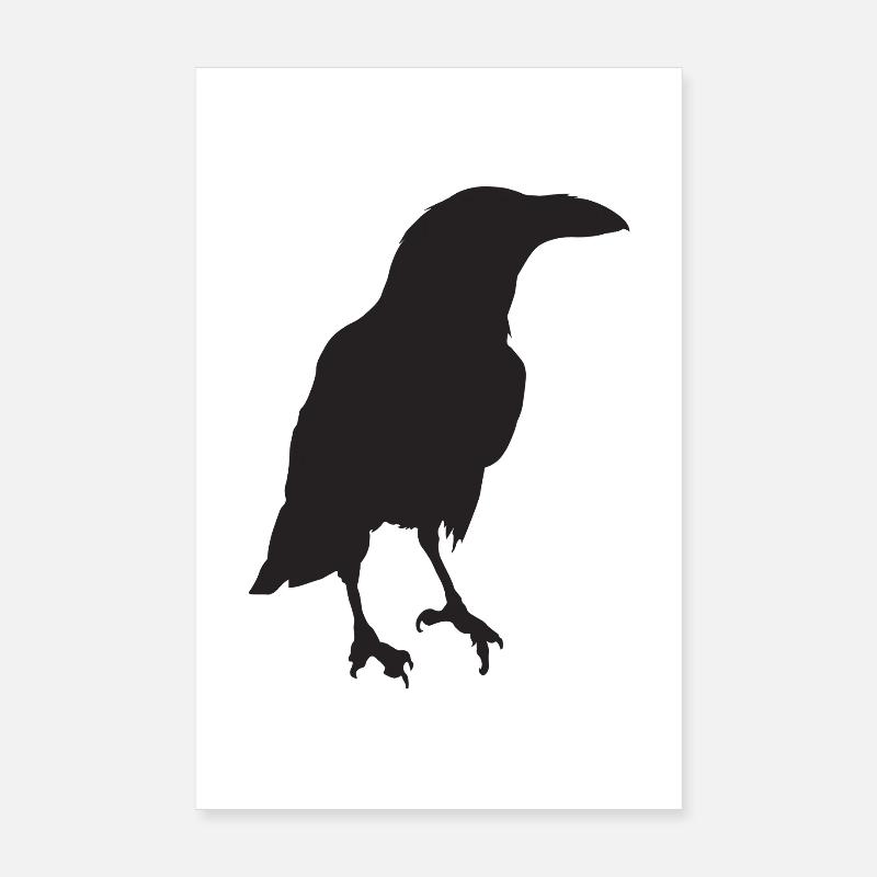Crow IV Poster 20 x 30 cm