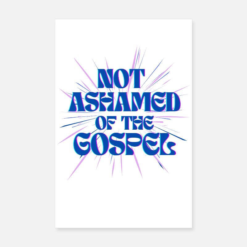 Pas honteux de l’Évangile Poster 20 x 30 cm