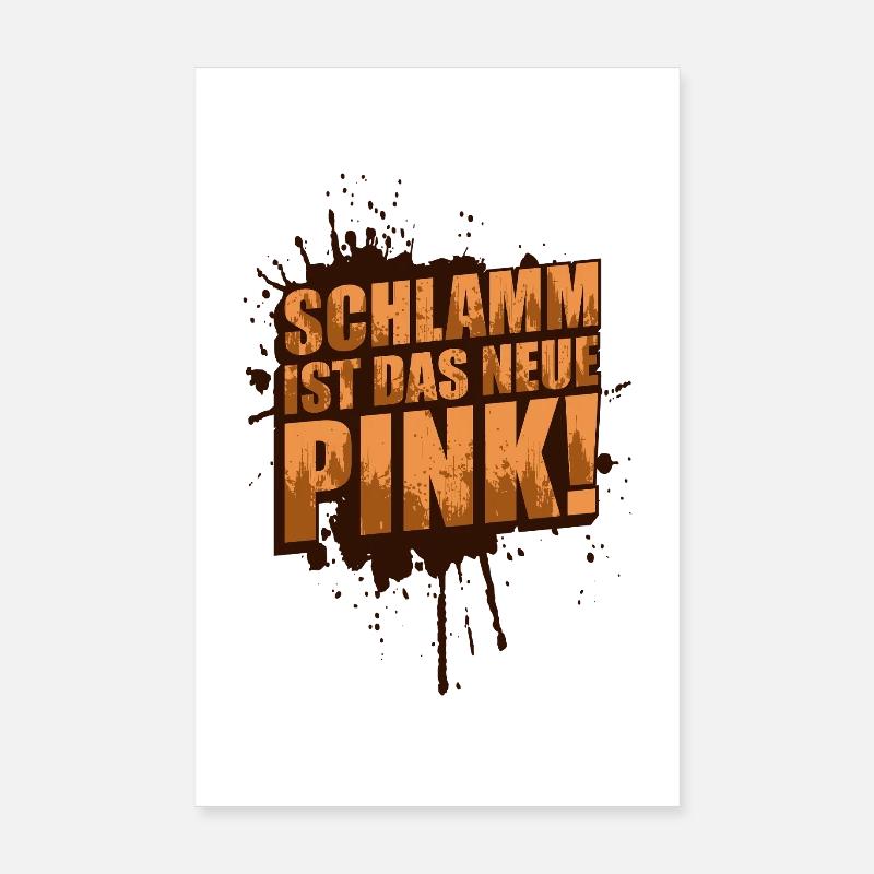 Mud is the new mud run Mud Run Muddy Race Poster 8" x 12" (20x30 cm)