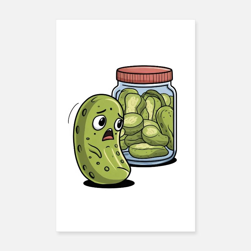 Funny Kitchen Gift for Girlfriend Humor Kitchen Poster 8" x 12" (20x30 cm)