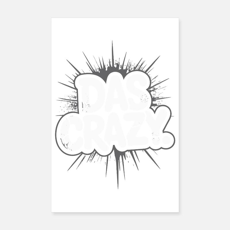The Crazy Youth Language Insider Meme Cool Crazy Poster 8" x 12" (20x30 cm)