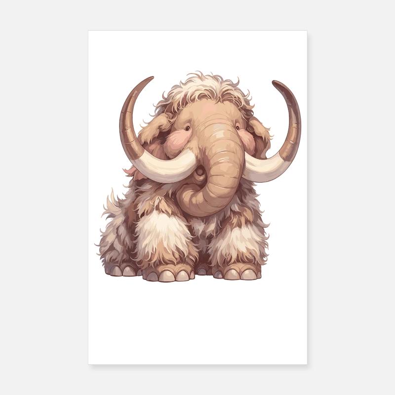 Mammuts Mammut Poster 20x30 cm