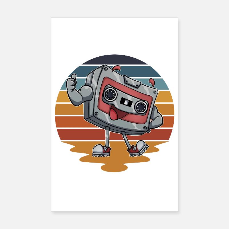 Cassette Poster 20 x 30 cm