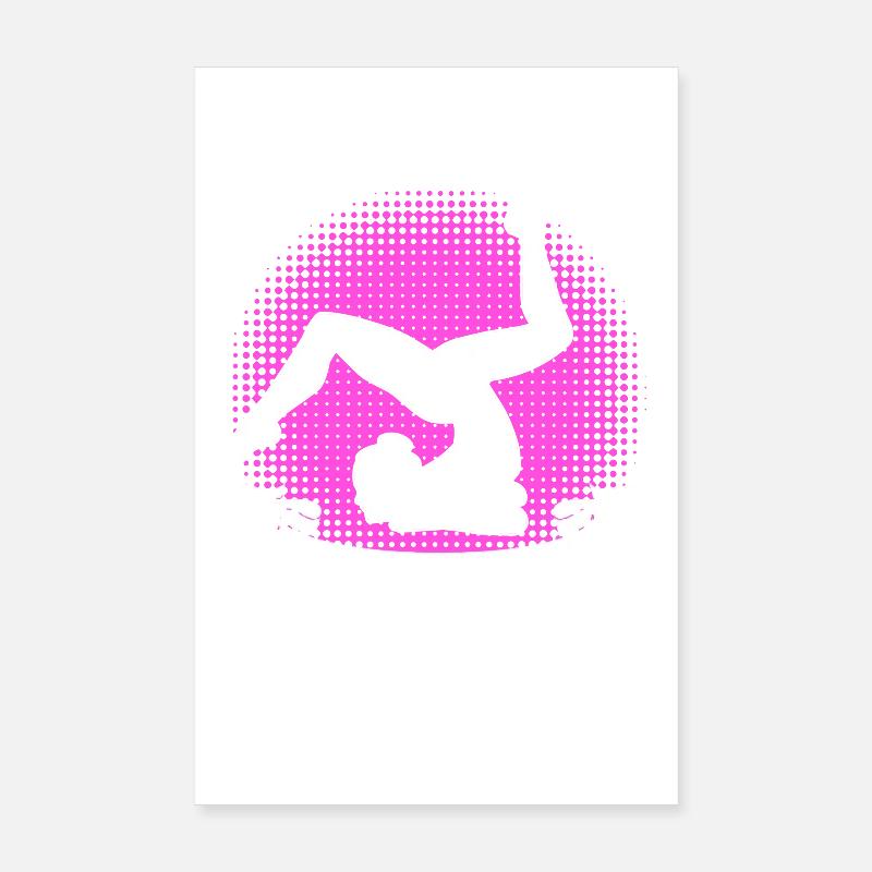 Quote for a contortionist Poster 8" x 12" (20x30 cm)