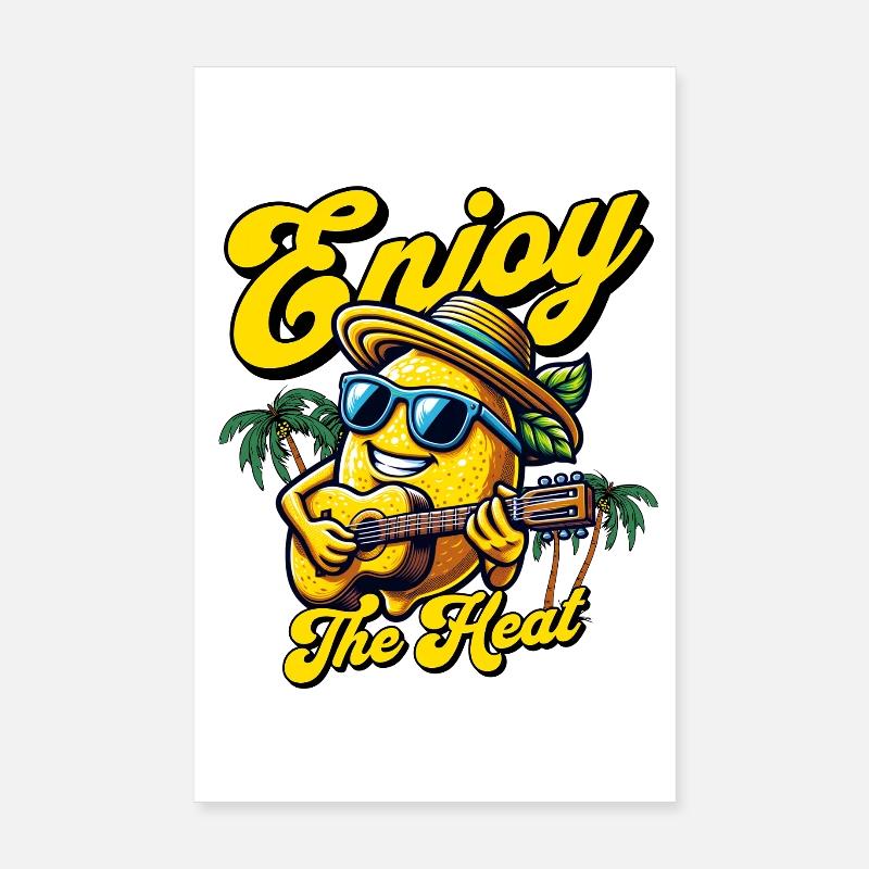 Lemonade Lemonade Lemons Citrus Gift Poster 8" x 12" (20x30 cm)