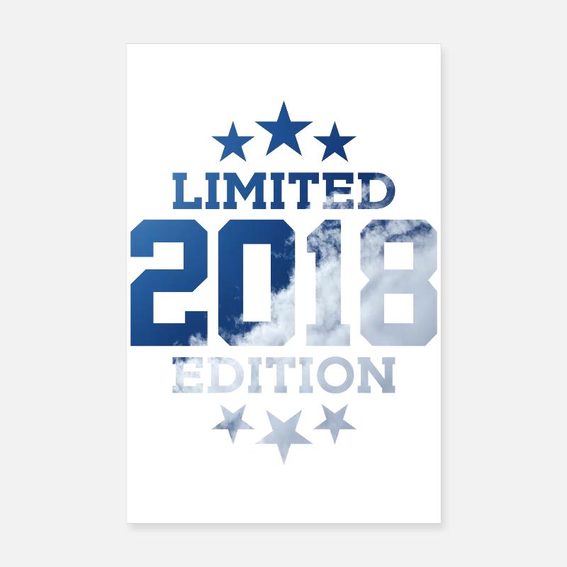ÉDITION LIMITÉE 8E ANNIVERSAIRE 2018 Poster 20 x 30 cm
