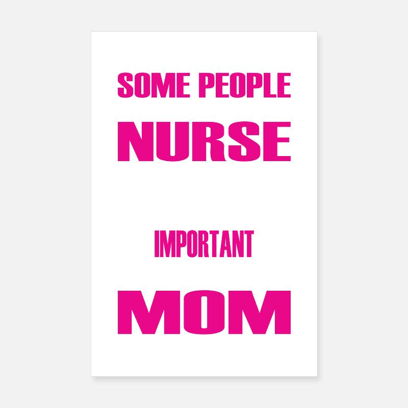 Cadeau Infirmière Maman Poster 20 x 30 cm
