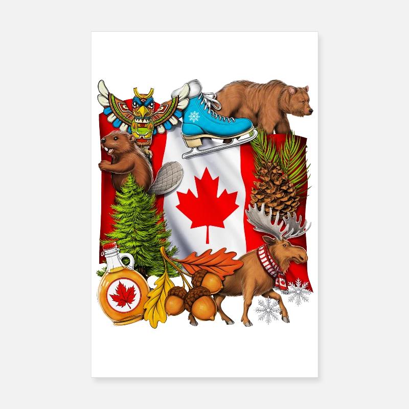 Canada Pride Poster 8" x 12" (20x30 cm)
