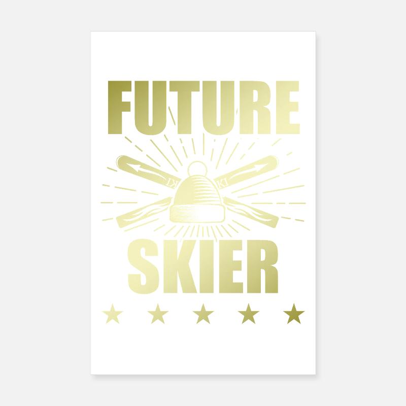 L’avenir du ski Poster 20 x 30 cm