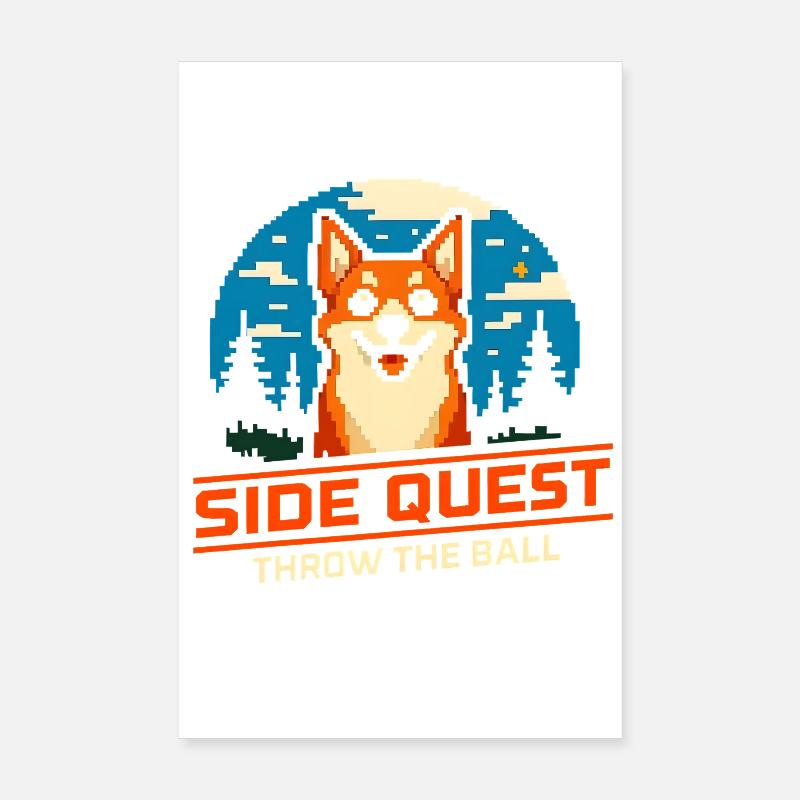 Quête secondaire : Lancer de balle | Récupération de chiens Poster 20 x 30 cm