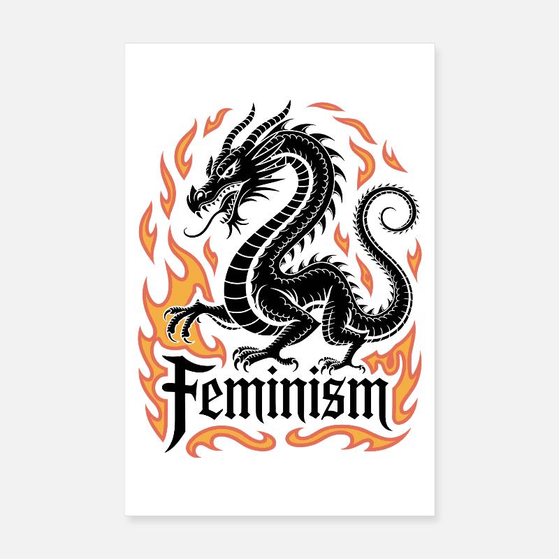 Flammenring Feuerrahmen Poster 20x30 cm