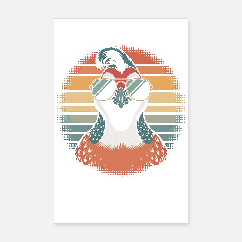 Wachtel Flüsterer Poster 20x30 cm