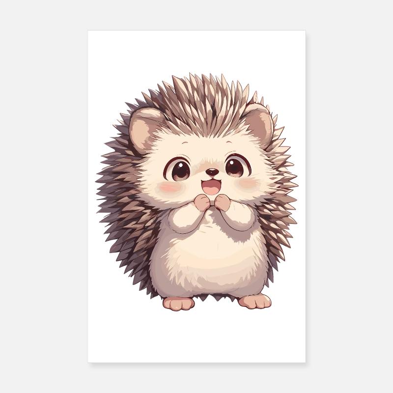 Igel Poster 20x30 cm