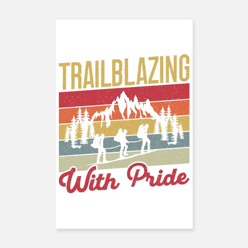 Chef scout Trailblazing Whit Pride Scout Poster 20 x 30 cm