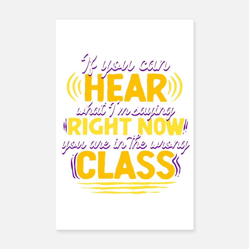 ASL Sign Language Interpreter Poster 8" x 12" (20x30 cm)