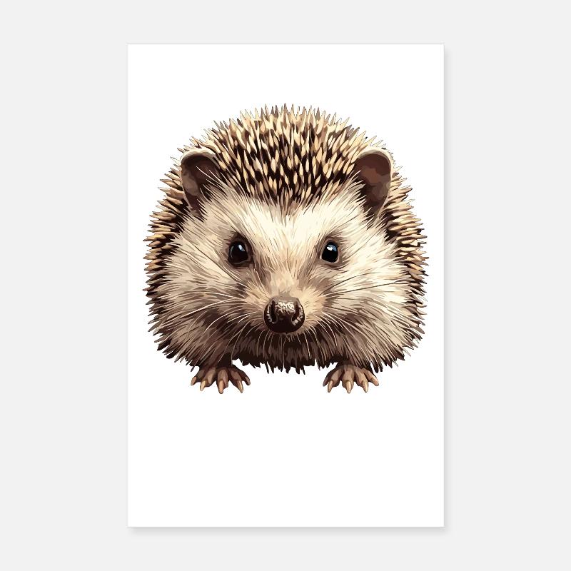Igel Poster 20x30 cm
