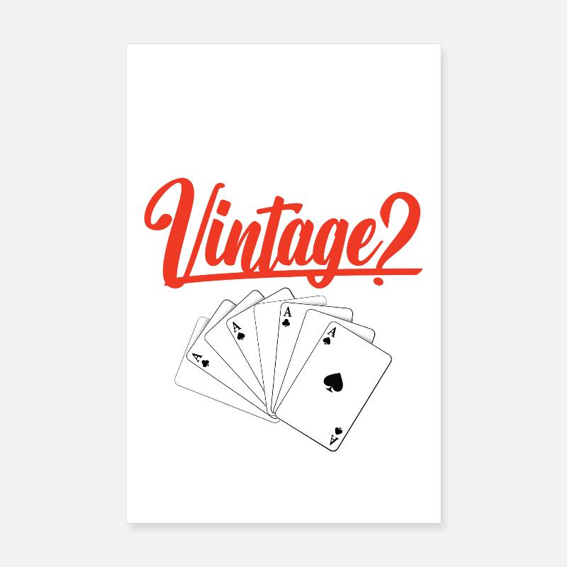 Does playing bridge make me a Poster 8" x 12" (20x30 cm)