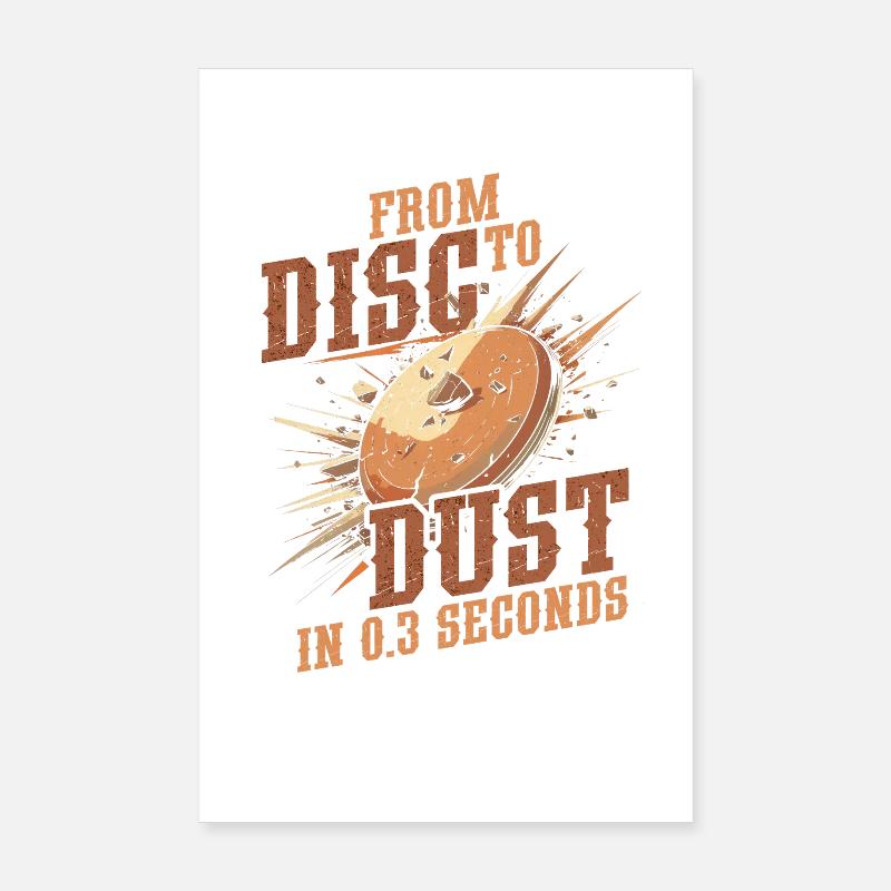 Tontaubenschießen From Disc To Dust Poster 20x30 cm