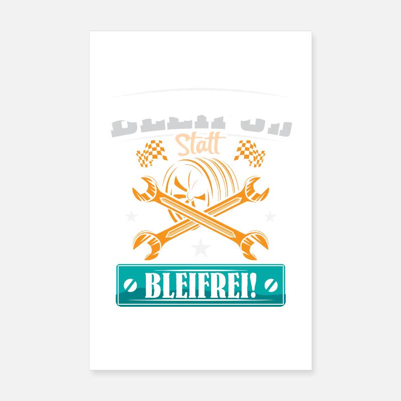 Auto Tuner Tuning Kfz Werkstatt Mechaniker Spruch Poster 20x30 cm