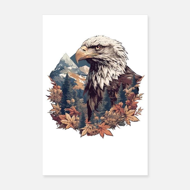 Aigle Poster 20 x 30 cm