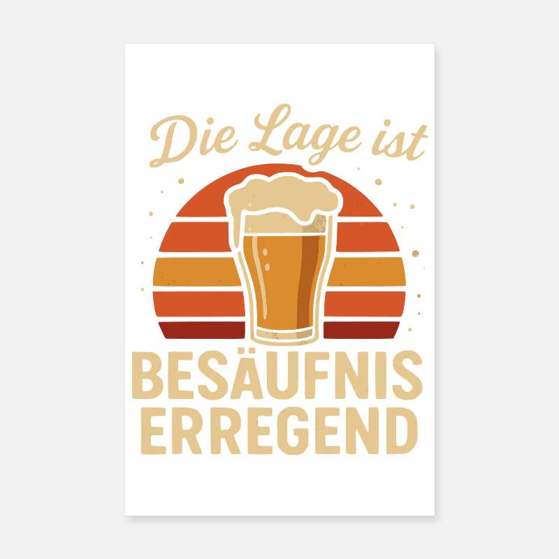 The situation is drunkenness Poster 8" x 12" (20x30 cm)