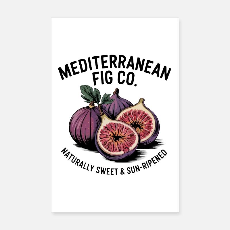 Fig Vintage Poster 8" x 12" (20x30 cm)