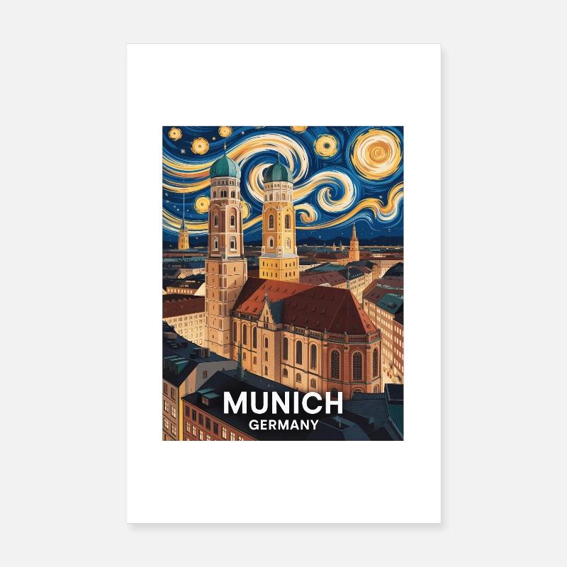 Munich Poster 20 x 30 cm