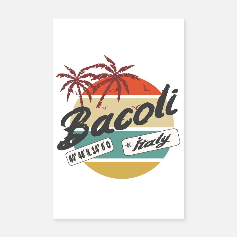 Bacoli millésimé Poster 20 x 30 cm
