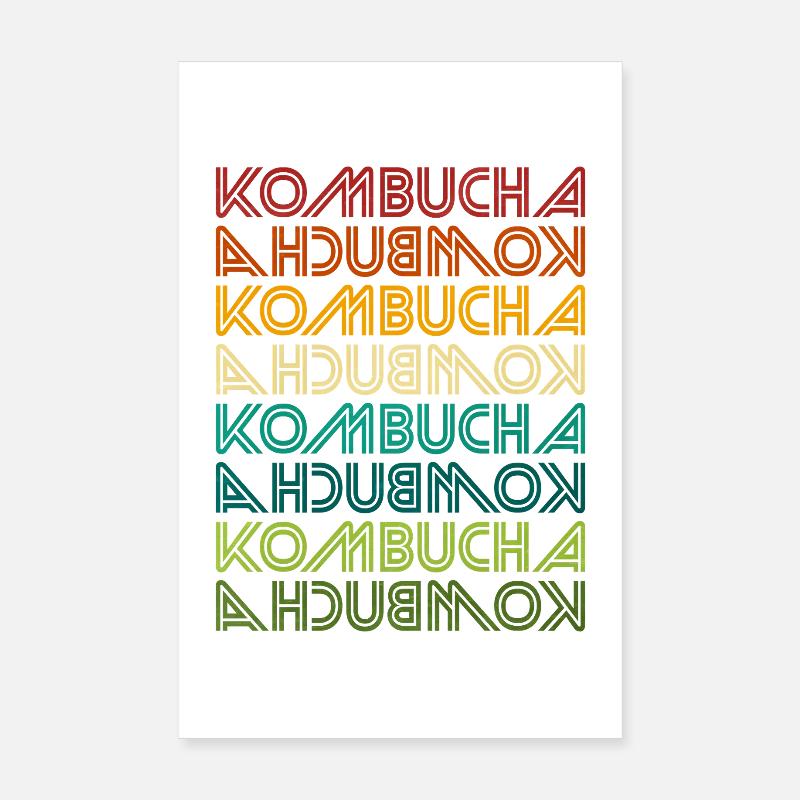 Kombucha Gradient Multi-Print Poster 8" x 12" (20x30 cm)