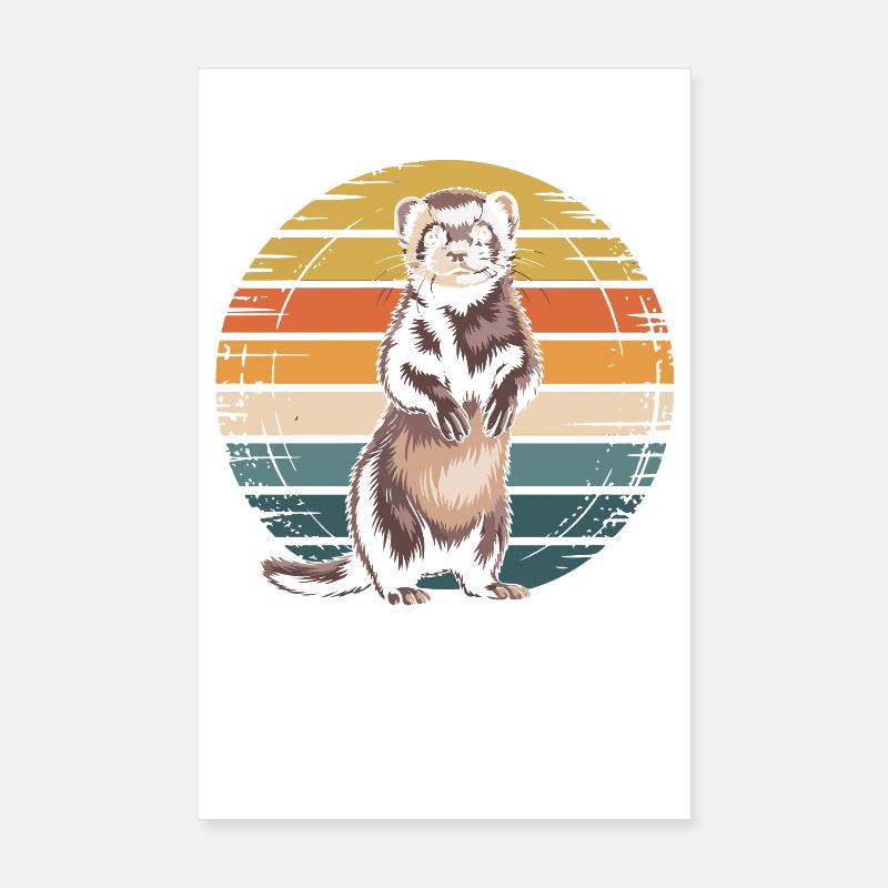 Furet Poster 20 x 30 cm