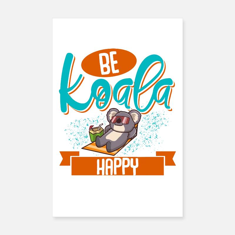Koala Poster 20 x 30 cm