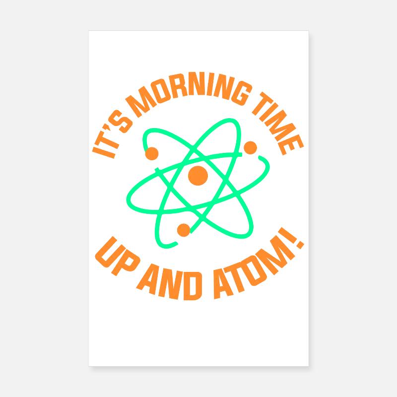Chimie Chimiste Professeur de chimie Poster 20 x 30 cm