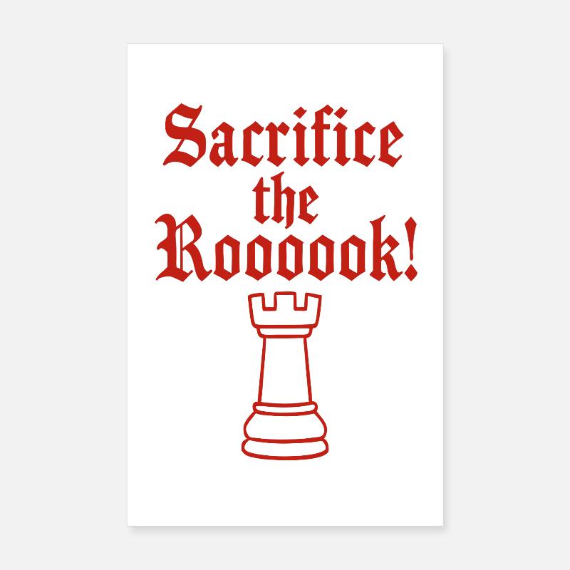 Sacrifice the Tower Gothic Print Poster 8" x 12" (20x30 cm)
