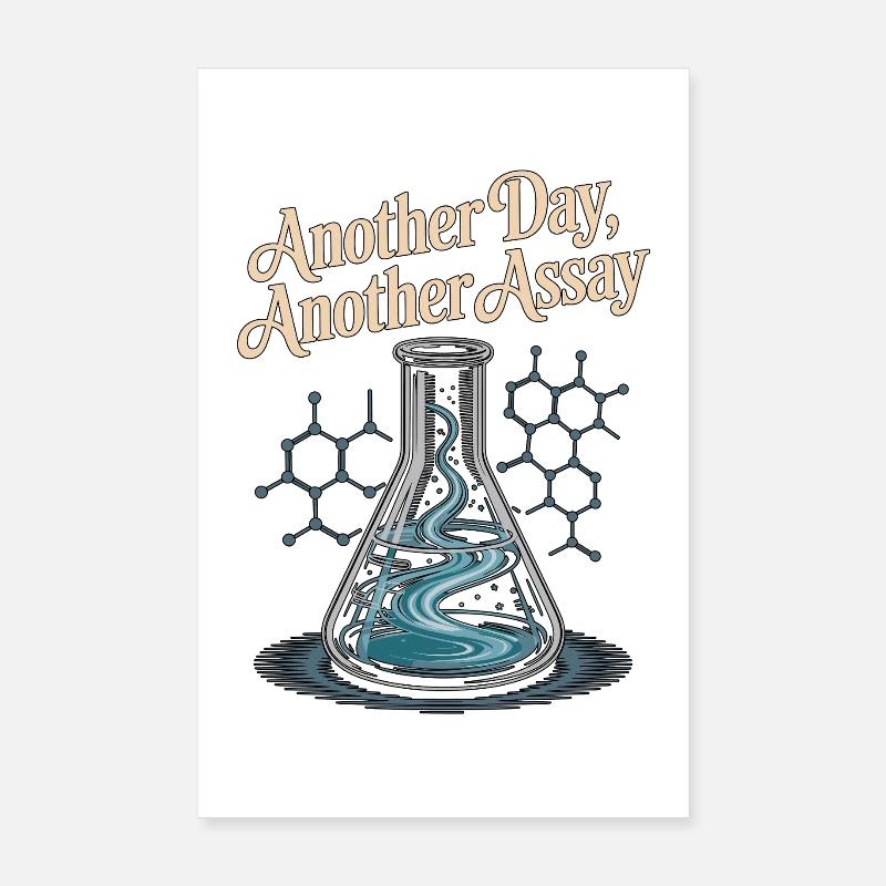 Lab Technician Another Day Another Medical Lab Poster 20x30 cm