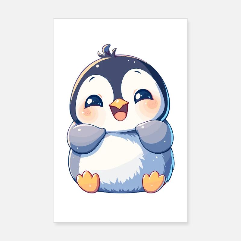Pinguine Pinguin Poster 20x30 cm