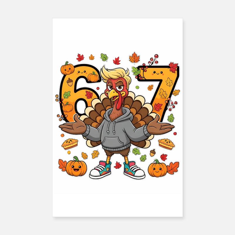 Herbst Türkei 57 Kapuzenpullover Grafik Poster 20x30 cm