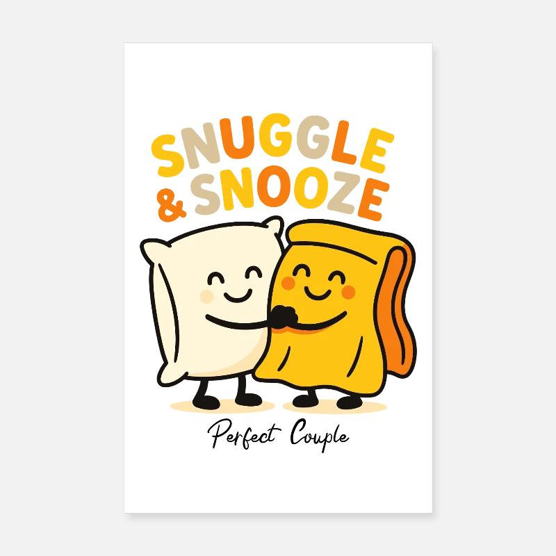 Snuggle & Snooze : des nuits douillettes vous attendent Poster 20 x 30 cm