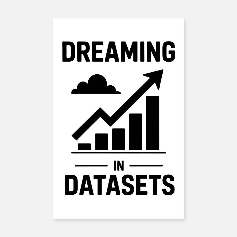 Data Analyst Dit Drôle de Don d’analyste de données Poster 20 x 30 cm