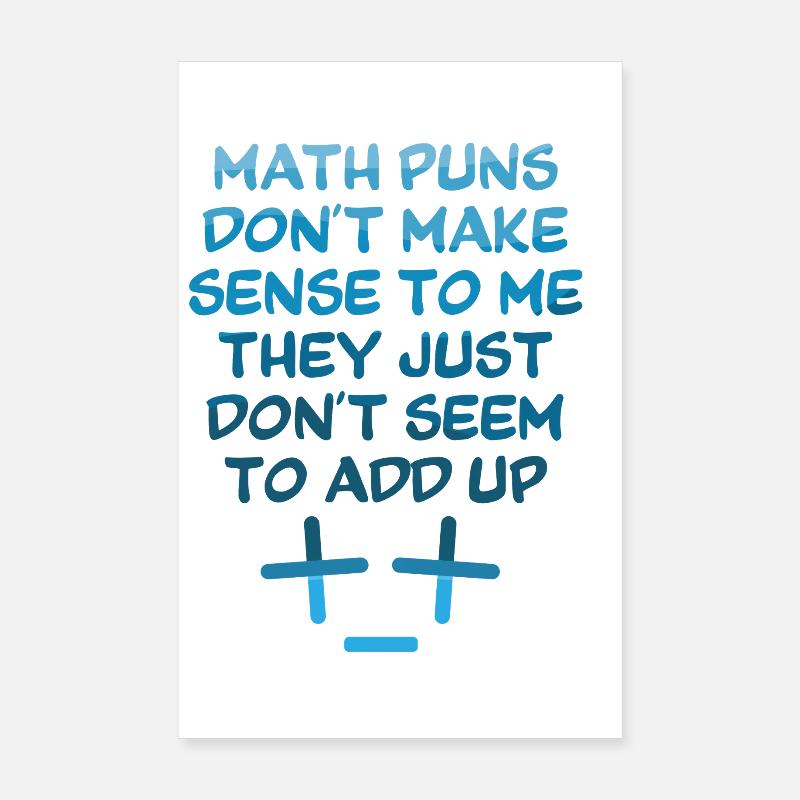 Math Teacher Geometry School Mathematics Poster 8" x 12" (20x30 cm)