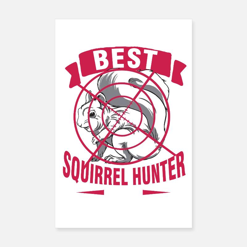Eichhörnchenjäger Baumratte Poster 20x30 cm