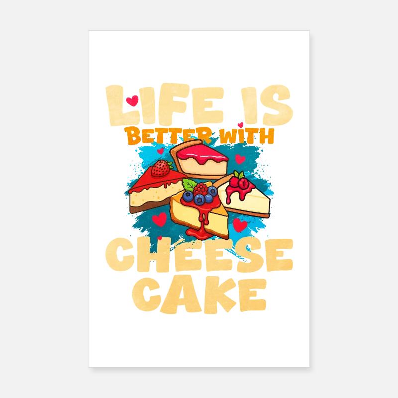Gâteau Poster 20 x 30 cm