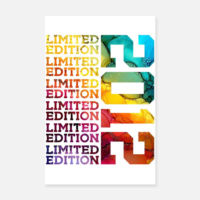 ÉDITION LIMITÉE 2012 14 ANS 14E ANNIVERSAIRE Poster 20 x 30 cm