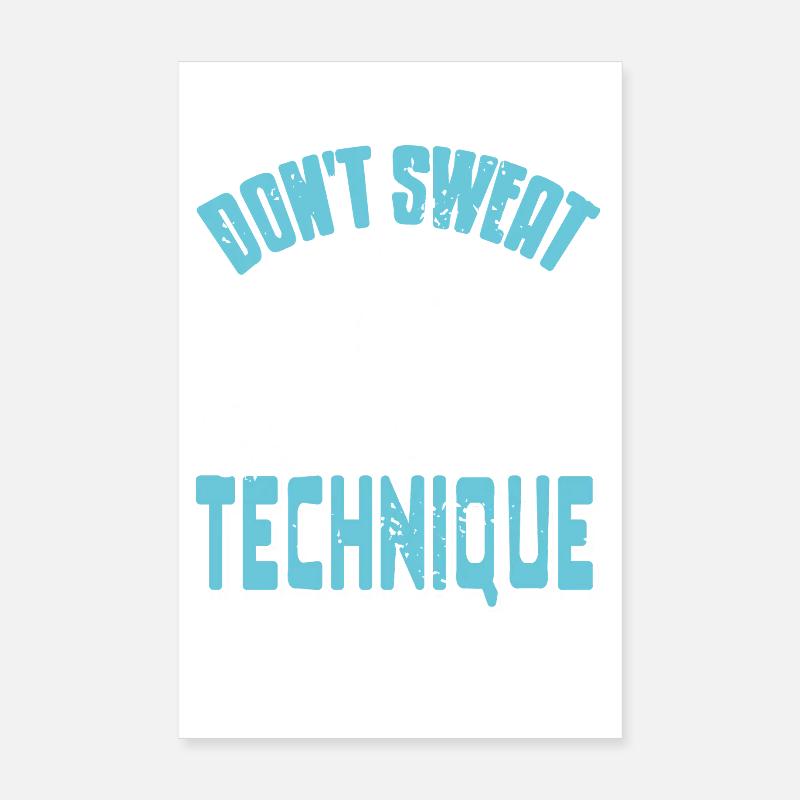 Ne vous inquiétez pas de la maîtrise de la technique de danse de rue Poster 20 x 30 cm