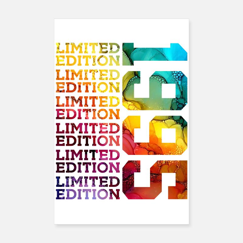 ÉDITION LIMITÉE 31 ANS 31 ANS 1995 Poster 20 x 30 cm