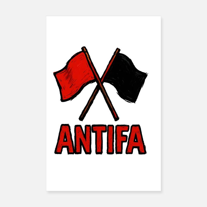 Antifa  Poster 20 x 30 cm