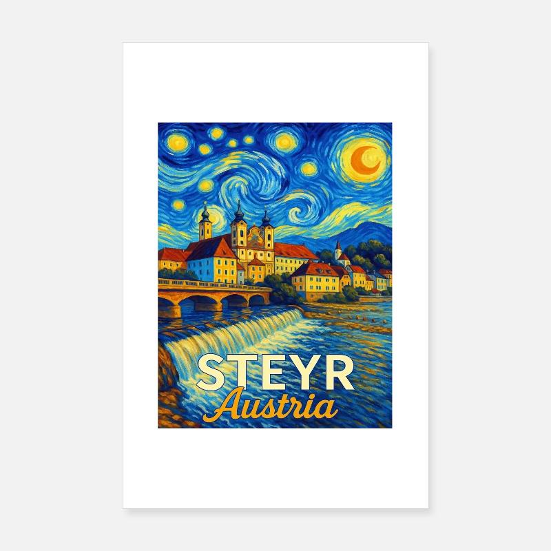 Steyr, Autriche Poster 20 x 30 cm